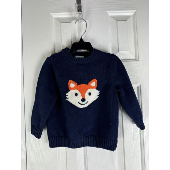Little English Boys Fox Sweater Size 4t - Picture 1 of 4